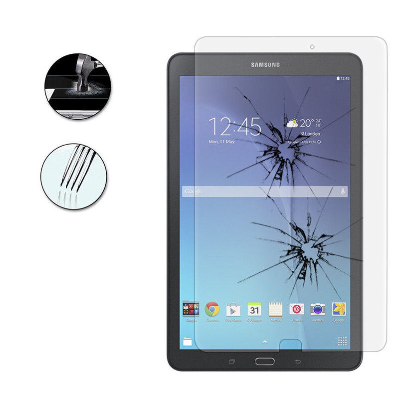 Voor Samsung Galaxy Tab E 9.6 T560/T561 Tablet Gehard Glas Screen Volledige Dekking Anti-Kras Explosie-proof Scree