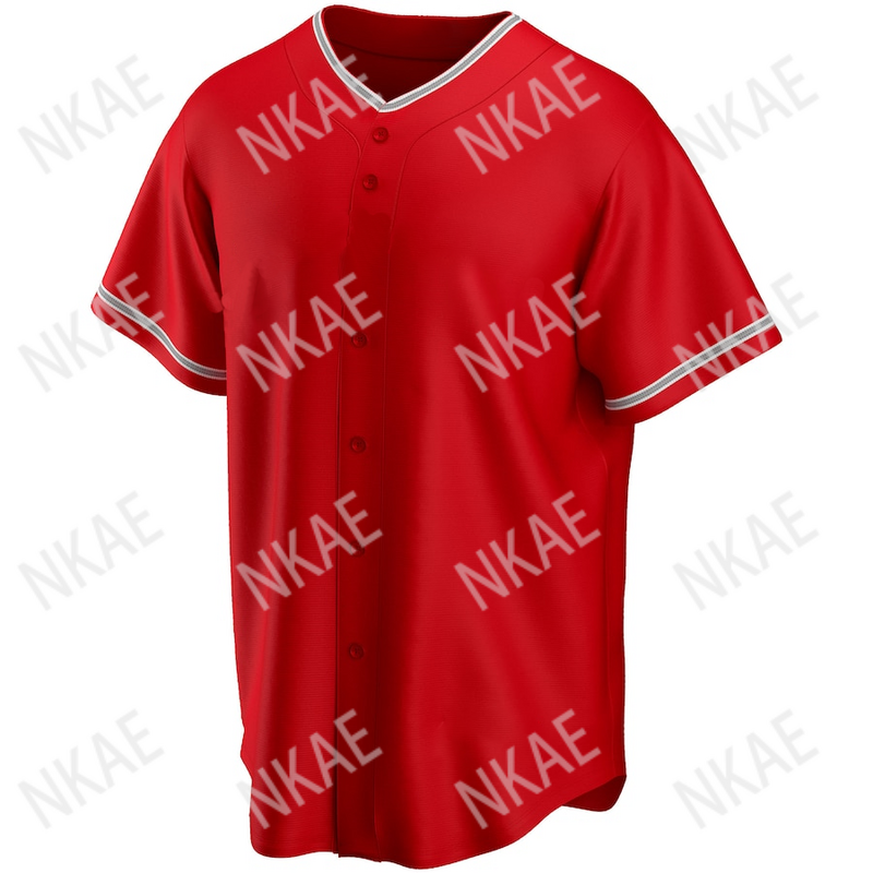 Maglia da Baseball Los Angeles Stitch da uomo 27 TROUT 17 OHTANI 6 RENDON personalizzata qualsiasi numero di nome maglie con camicie con Logo