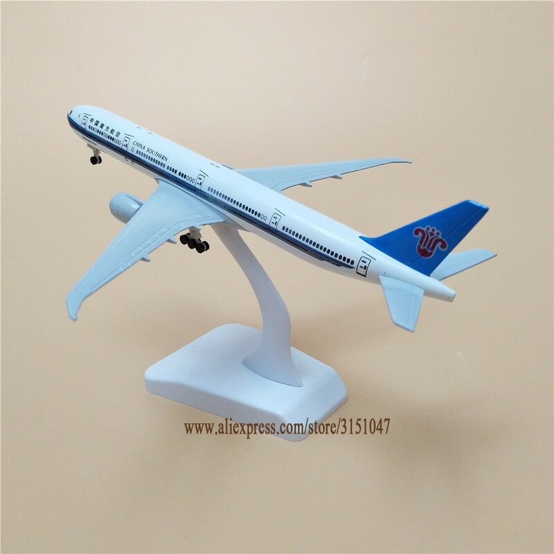 Aleación  777 avión con sonido y luz modelo de juguete para niños 