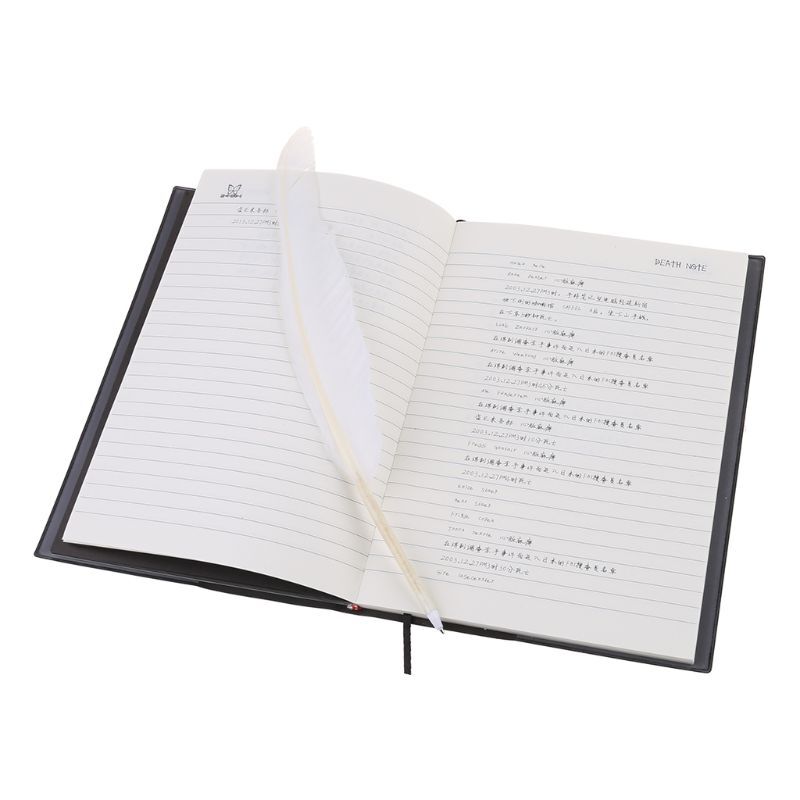 Death Note Cosplay Notebook & Feder Stift Buch Animation Art Schreiben Blatt