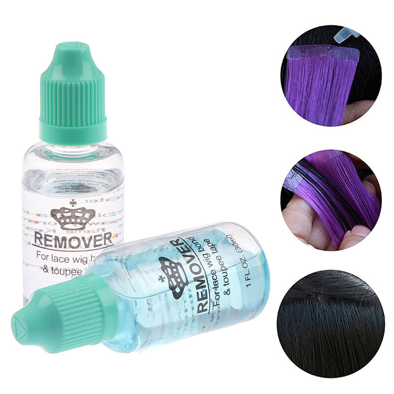 30ml Waterproof Glue For Hair Wig Glue For Lace Front Wig/Toupee/Closure/Hair Extension Adhesive With 1 Bottle Remover Bond Glue
