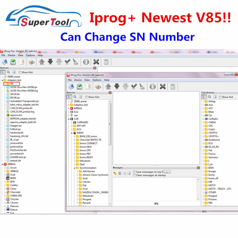 Programmateur de clé automatique V86 Iprog + Iprog Pro, prend en charge IMMO + Correction de kilométrage + réinitialisation Airbag, remplace Tango/Carprog/Digiprog