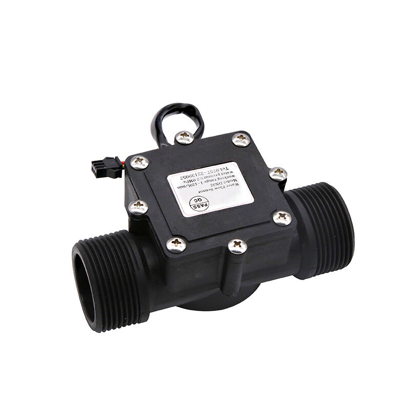 Sensor de fluxo de água, medidor de vazão e corredor de fluxo de água para controle de fluidos, 1 a 1/4