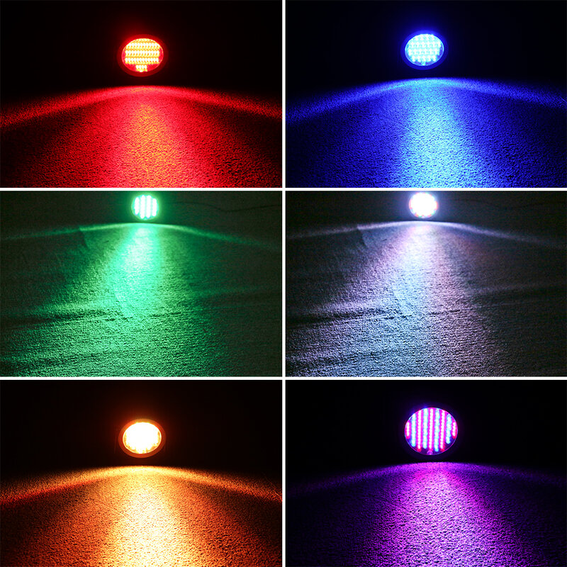 ALIEN 86 LED MINI 25W RGB Par Tahap Pencahayaan Efek DMX DJ Pesta Disko Liburan Natal Pernikahan Menari Lampu Cuci dengan Remote Control