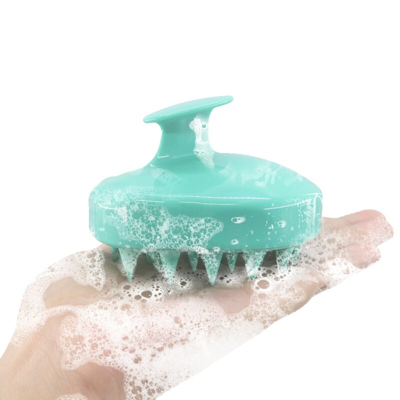 Lnkerco Silicone Head Body Scalp Massage Brush Comb Shampoo Hair Washing Comb Shower Brush Bath Spa Slimming Massage Brush