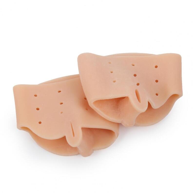 1 paar Vorfuß Pad Weiche Schützen Zehen SEBS Toe Separator Kissen Schmerzen Relief Schuhe Einlegesohle Pad für Unisex