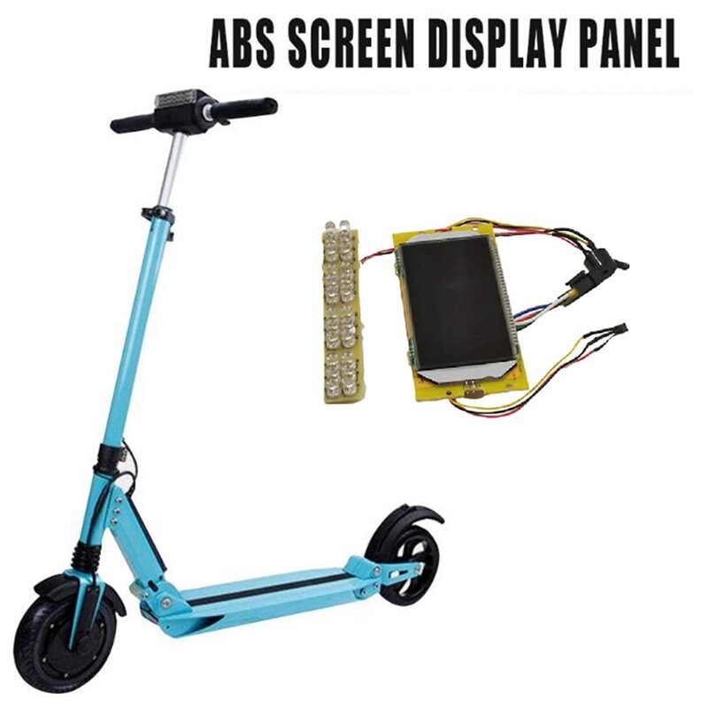 36V Electric Scooter Display LCD Screen 8 Inches Electric Scooter Replacement Accessories Suitable for Kugoo S1 S2 S3
