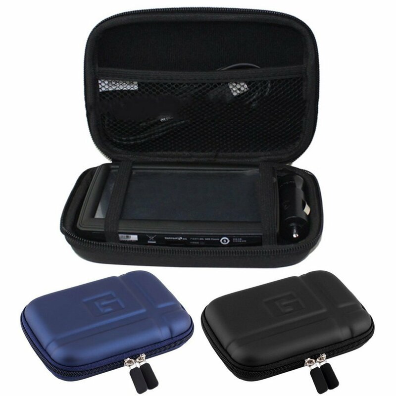 PU Rigid Suitcase Lid Bag Bag Large Rigid Suitcase Lid 5 Inch Car Satellite Navigation Mount for GPS Classic