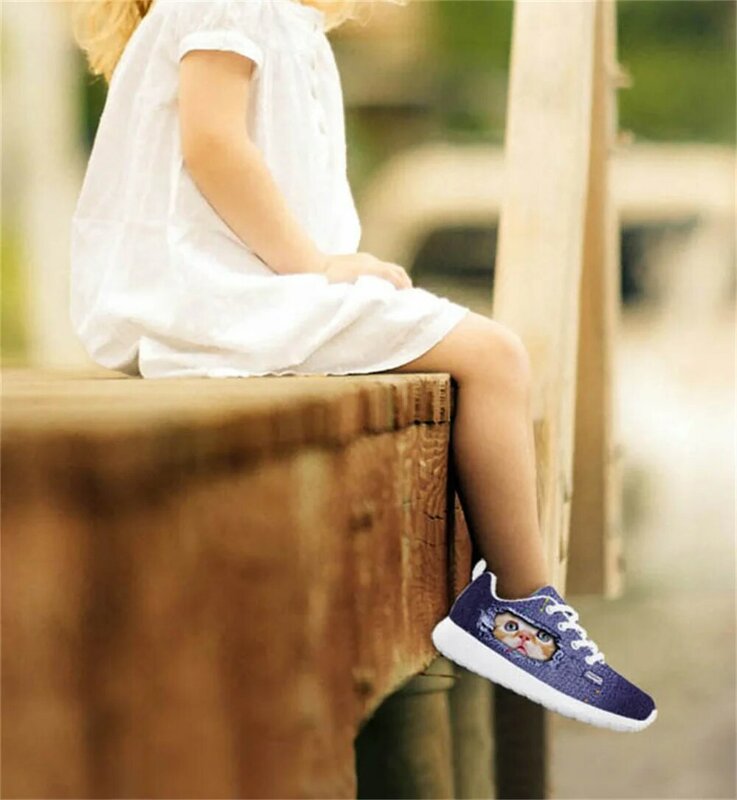 Детская обувь с мультяшным рисунком Sonikku za hejjiхоггу, синие легкие кроссовки с принтом ежика, Детская Повседневная дышащая обувь на плоской п...
