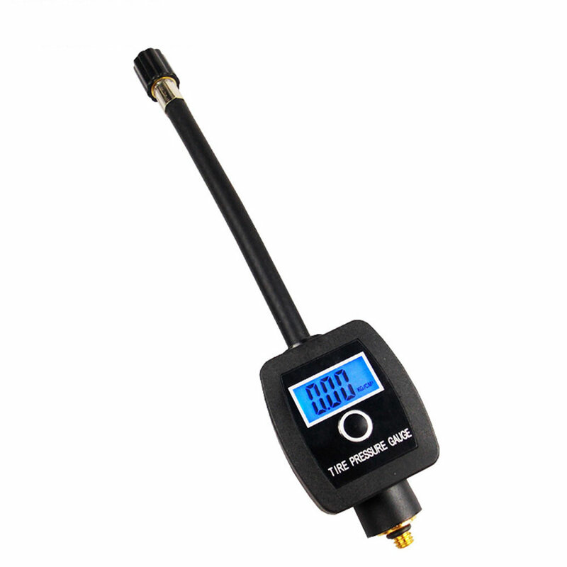 Lcd Digitale Fiets Hoge Nauwkeurigheid Bandenspanning Gauge Mini Bike Air Band Meter Meting Voor Presta Valve/Schrader valve
