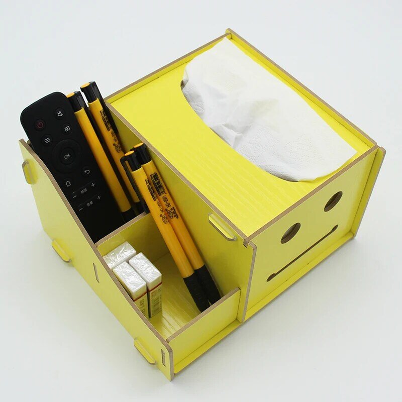 Caja de papel higiénico para el hogar, caja de almacenamiento de papel higiénico, sin perforaciones, creativa, multifunción