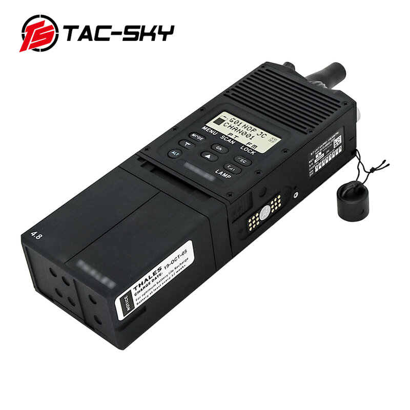 TAC-SKY-walkie-talkie de Radio militar, modelo Virtual, estuche táctico 148, AN / PRC 148