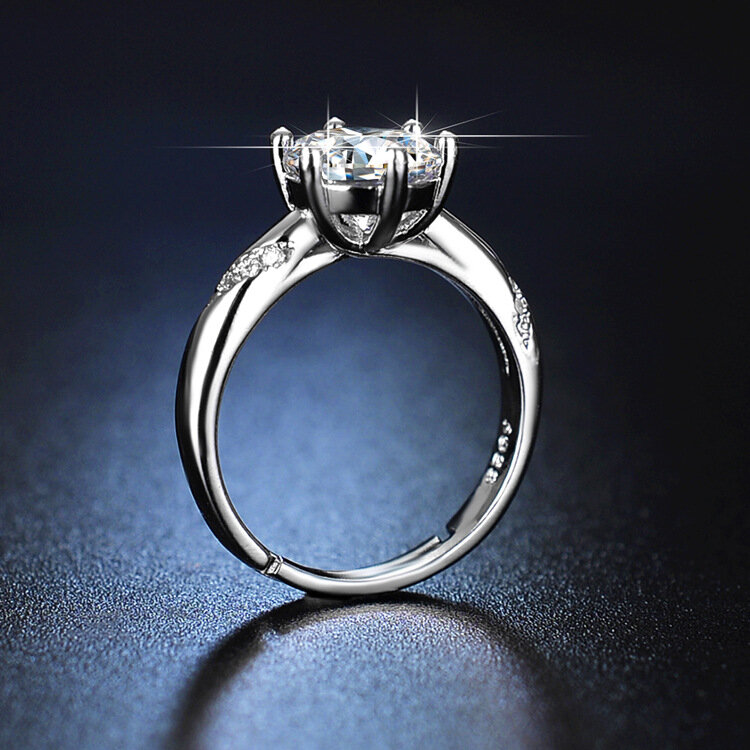 Sodrov prata esterlina anéis de prata prata esterlina 925 anéis para as mulheres anéis de casamento anéis redimensionáveis