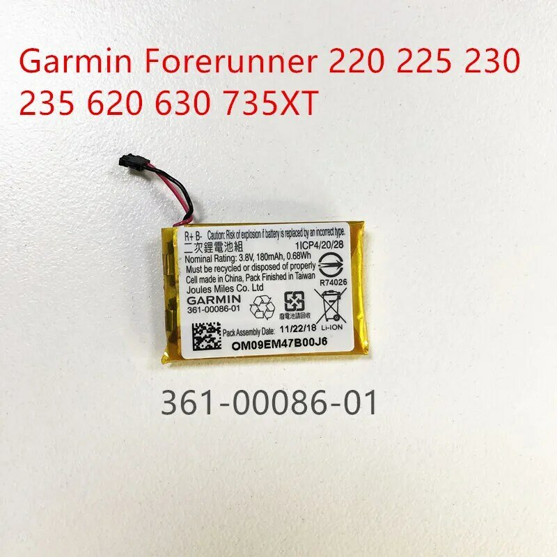 Pour Garmin Forerunner 35 220 225 230 235 235j 735xt 945 935 645M 920XT GPS Sport Li-ion Batterie de remplacement