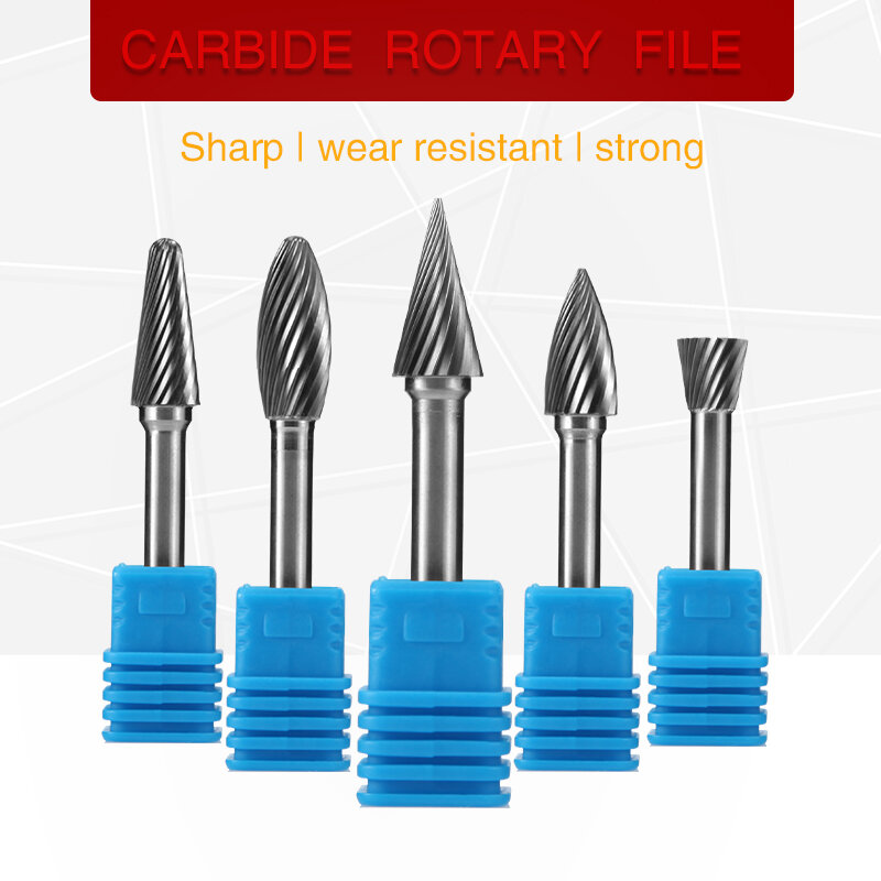 Carbide Roterende Bestand G-N Model, Hoge Hardheid Carbide Slijpen Hoofd, metalen Slijpen Hoofd Is Gebruikt Voor Slijpen Super-Hard Materiaal