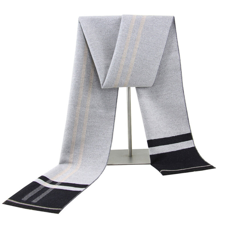 男性のための、男性の韓国スタイル暖かいカシミヤスカーフ