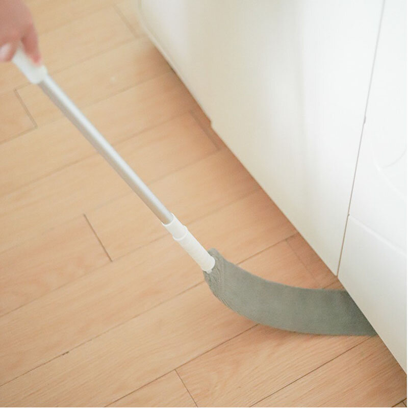 Plumero de microfibra Flexible para limpieza del hogar, limpiador de polvo con mango largo, novedad