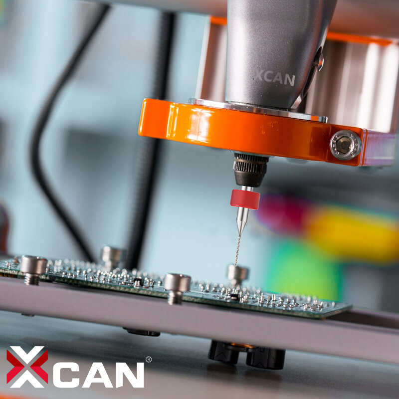 XCAN-brocas de PCB de carburo de importación, 0,6mm, para perforar placa de circuito de impresión PCB, Mini herramienta de perforación
