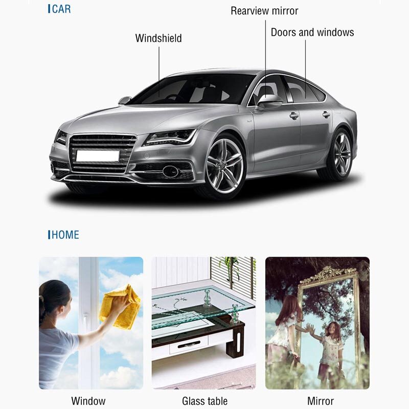 Limpiador efervescente de tabletas para coche, accesorios de limpieza de vidrio, parabrisas, ventana, 20/50/100/200 Uds.