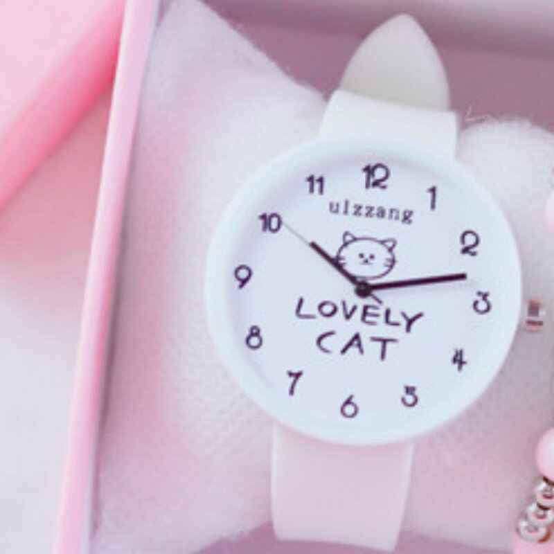 Relógios para crianças ponteiro princesa crianças relógios presente de aniversário natal