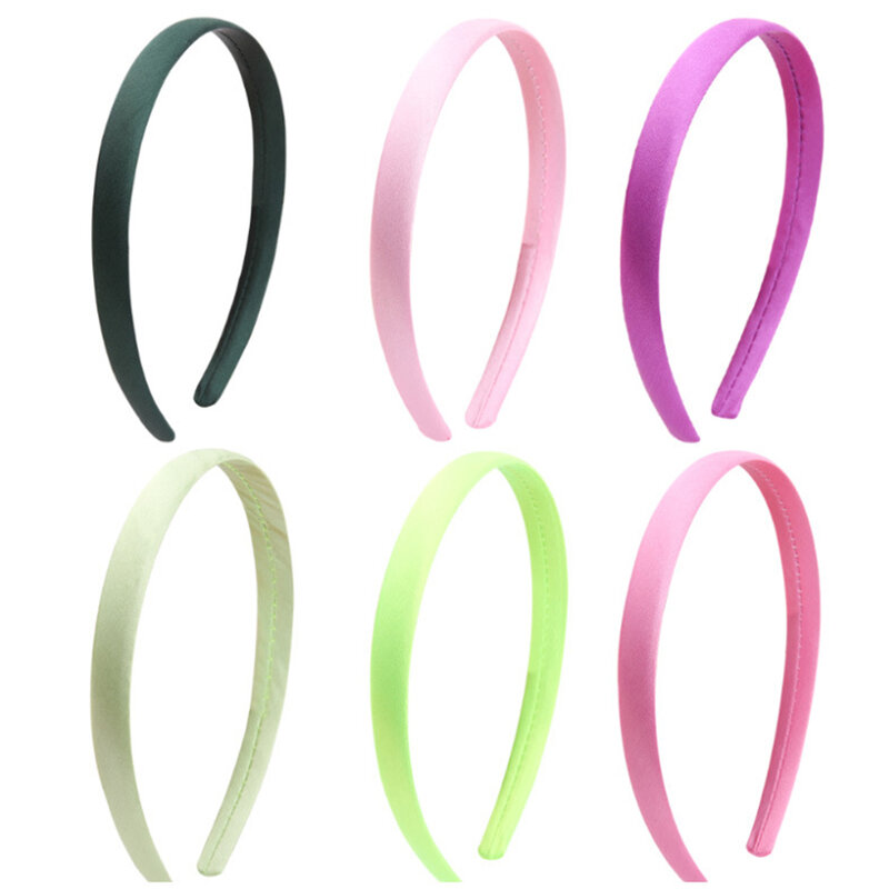 33 Uds. cinta para el pelo de colores accesorios para sombreros de niña Multicolor Diademas de satén de 1,5 cm y 2cm para adultos y niños 