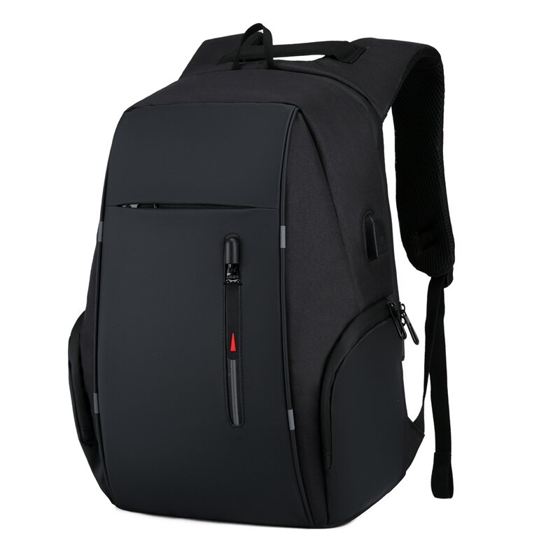 Mochila masculina multifuncional, mochila masculina multifuncional impermeável para laptop 15.6 ", estojo para laptop, bolsa escolar com carregador usb para caminhadas, bolsa de viagem