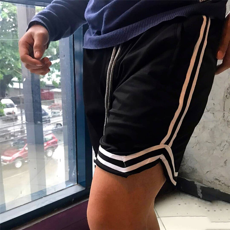 Camuflagem shorts mais recente malha de emenda respirável esportes fitness lazer calças basquete ao ar livre correndo shorts treinamento