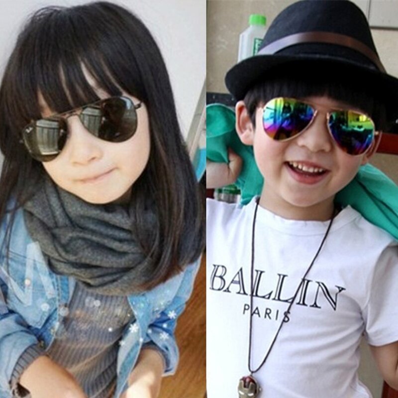 Gafas de sol con protección UV para bebés, niños y niñas pequeños