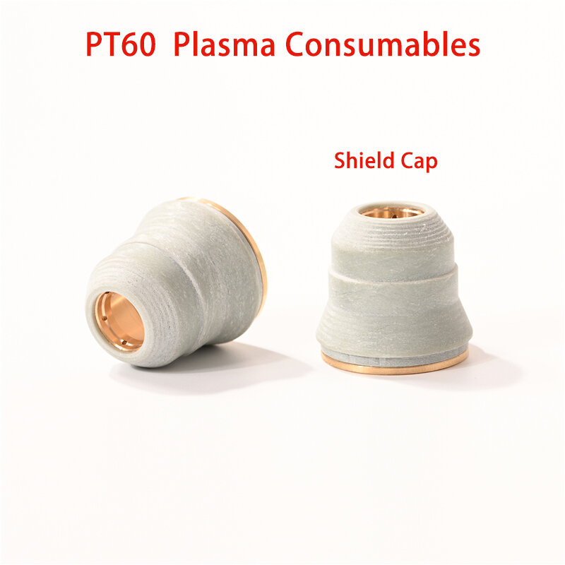 Bocal de eletrodo consumíveis da máquina de corte de plasma da máquina de corte de pt60, tampa de proteção do anel de redemoinho de 52582 de IPT-60 de