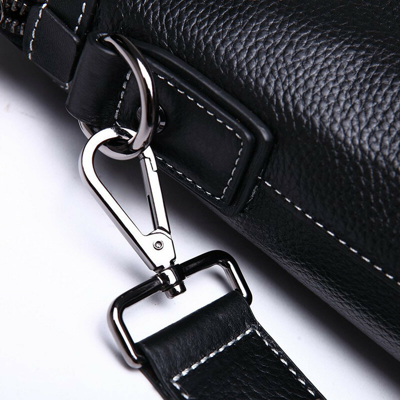 Fashion Luxury Men Bag Genuine Leather Handbag Shoulder Bags Business Men Briefcase Laptop Bag