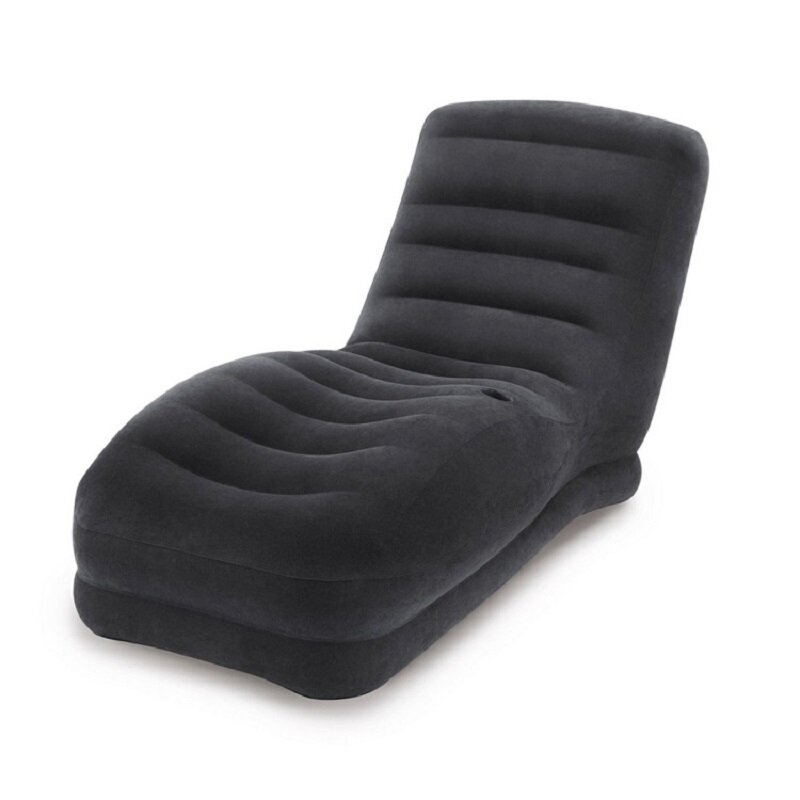 Dorywczo oparcie łóżko krzesła kempingowe pojedyncze składane krzesło plaża kanapa sypialnia salon nap dmuchany fotel sofa