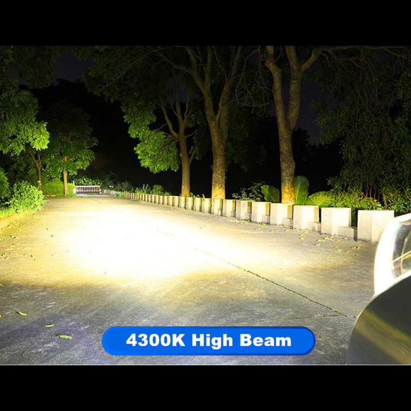 Faros delanteros LED antiniebla para coche, bombillas K6 4300K 150W H7 H4 H1 H7 H8 H9 H11 9005 9006 9012 H4