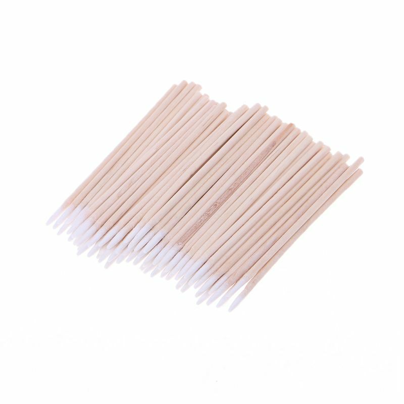 100pcs/pack Cotton Swabs Cleaning Tools For iPhone Samsung Huawei Charging Port Headphone Hole Cleaner Phone Repair Tools