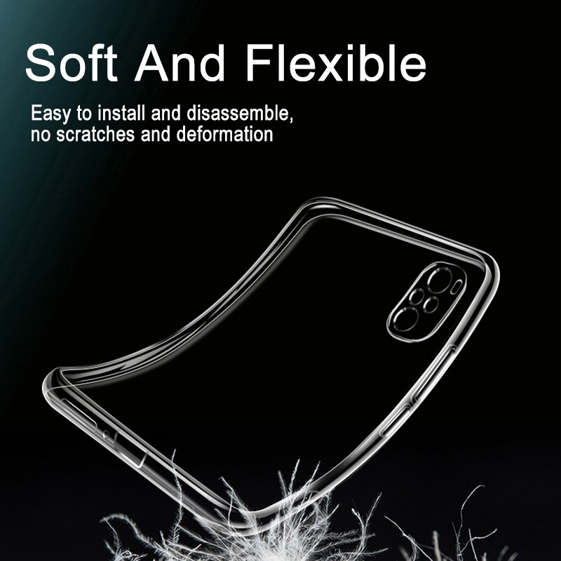 Hohe Qualität Silikon Fall Für Xiaomi Mi 11 Ultra Hinweis 10 10T 9 9T 8 Pro Lite SE ultra Dünne Soft Clear Fall Für Mi A1 A2 A3 Lite