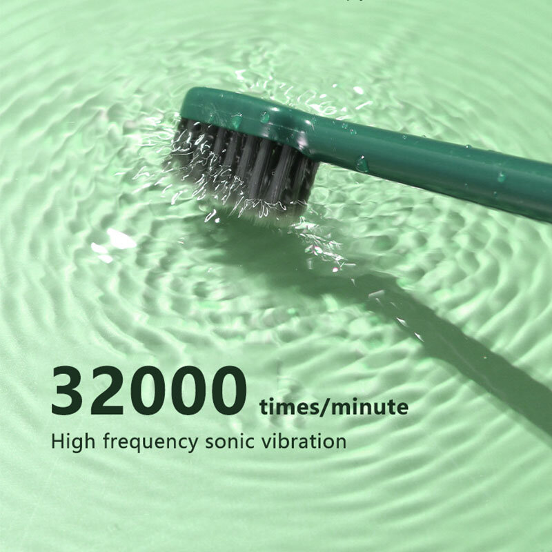 SHUPAD คู่ไฟฟ้าแปรงสีฟันผู้ใหญ่อัตโนมัติชาร์จ Ultrasonic กันน้ำและผู้หญิงขนแปรงนุ่มสมาร์ทแปรงสีฟัน...