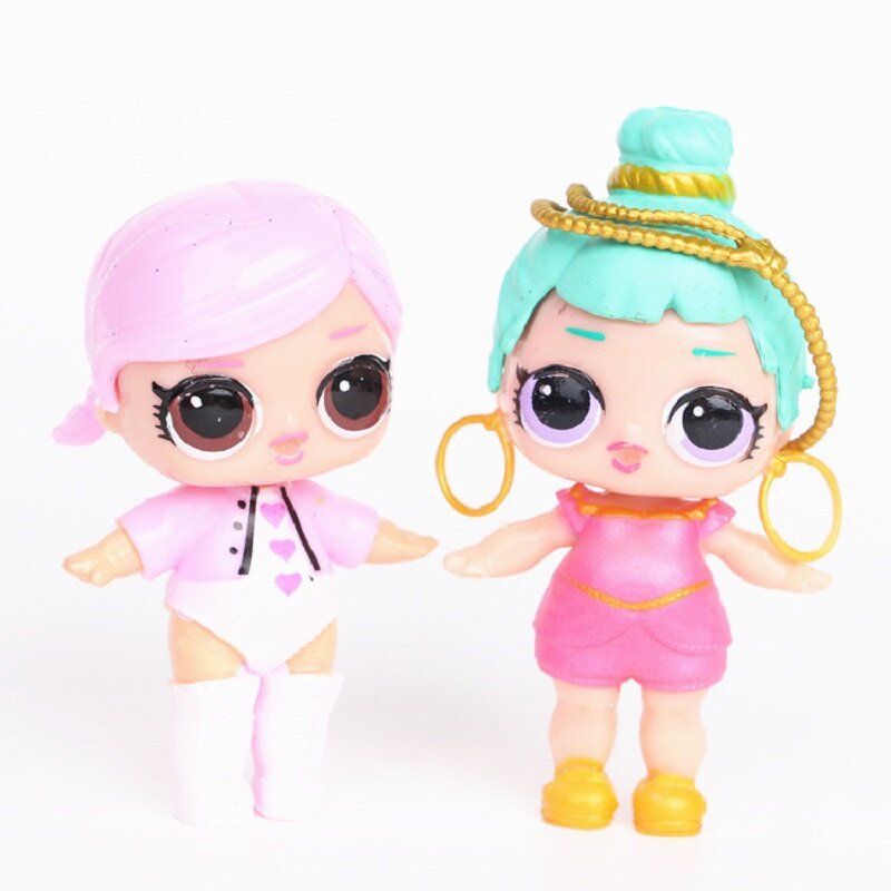 Brand New 8 Pcs/set  lol dolls toys for girls surprise gift baby doll girls toys doll lol surprises kids birthday gift