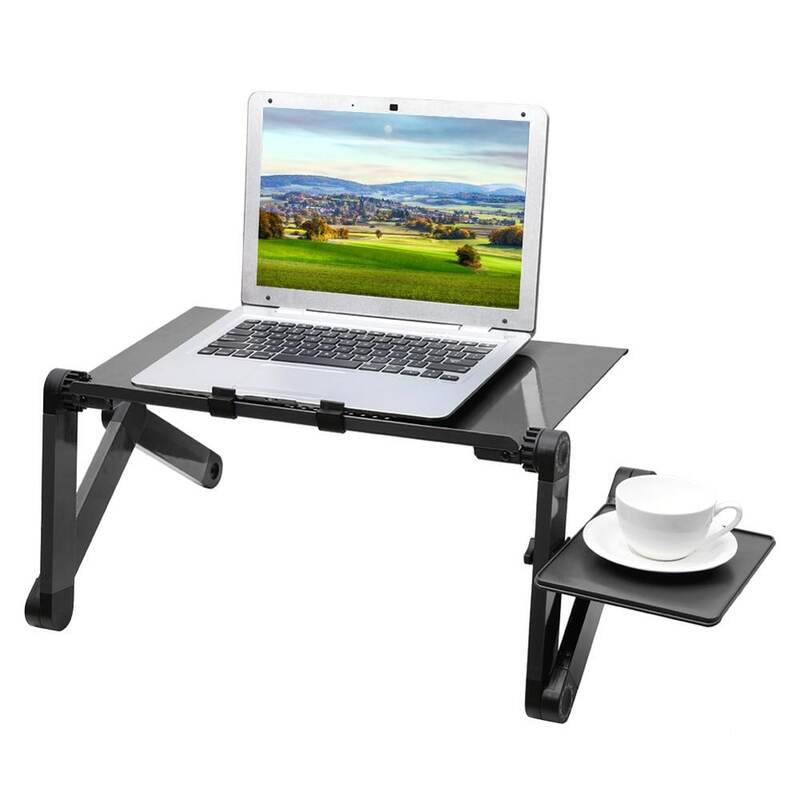 Mesa portátil para laptop, mesa dobrável para notebook, cama, sofá, mesa dobrável, mouse pad, escritório, casa, computador