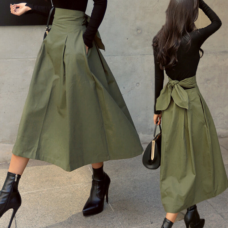 Женские юбки shintimes, корейская мода, однотонная женская юбка с большим разрезом, длинная юбка, осень 2020, Облегающие юбки с драпировкой