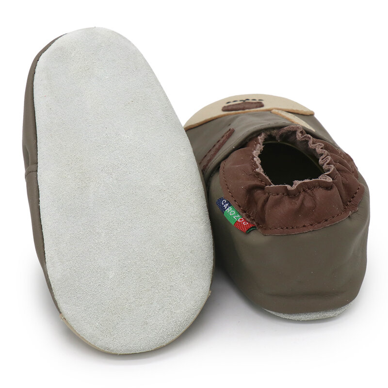 Carozoo新羊革ソフト唯一のベビーシューズ幼児スリッパ4までの数年間新生児靴靴下クロール抗スリップtoddl