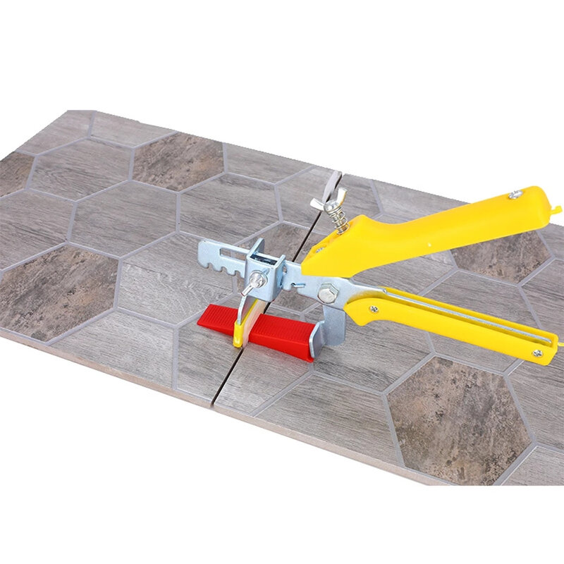 타일 레벨링 도구 간편한 벽 타일 바닥 타일 포지셔닝 레벨링 카드 붙여 넣기 바닥 타일 조정 도구 꽉 푸시 플라이어
