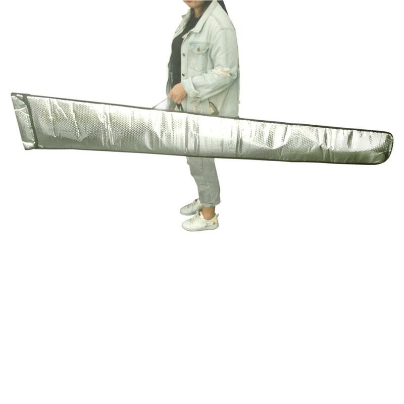 Bolsa de protección de ala de burbuja, cubierta de envergadura, 200x34x18CM