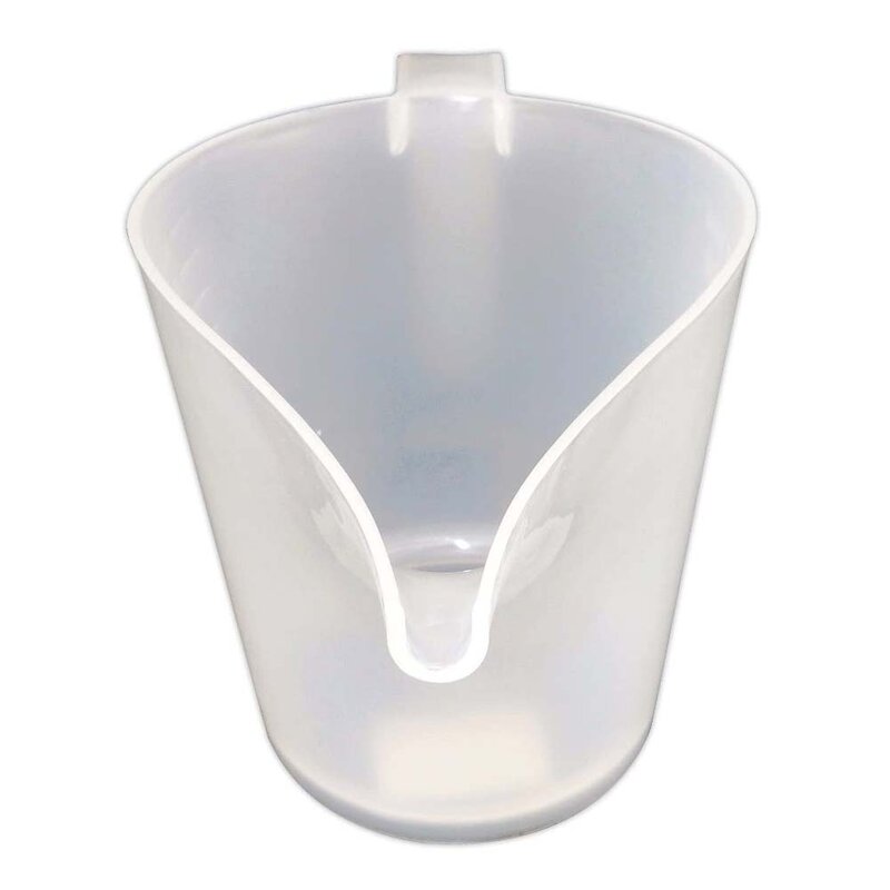 Embudo de boquilla afilada de plástico para hornear pasteles, taza medidora con escala, jarra de medida, herramienta de cocina con boquilla, 1000ml