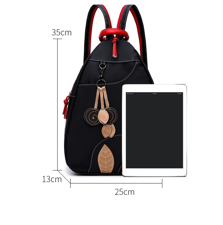 Bolsa para pañales multifuncional para mujer, bolsa de mamá de nailon impermeable, mochila portátil de viaje, organizador para maternidad