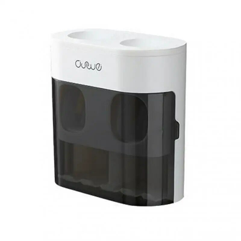 Автоматический Дозатор зубной пасты для ванной комнаты, аксессуары для ванной комнаты, настенный держатель для зубной щетки и чашки