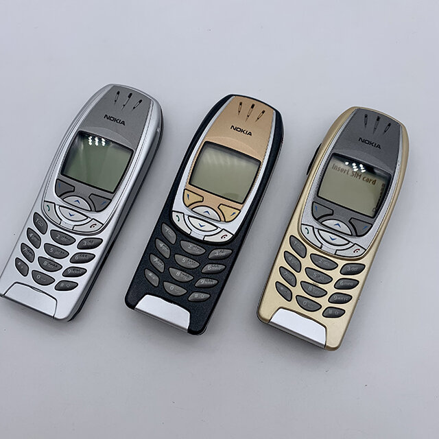 Nokia 6310i remodelado original desbloqueado nokia 6310i 2g gsm tri-band clássico celular remodelado