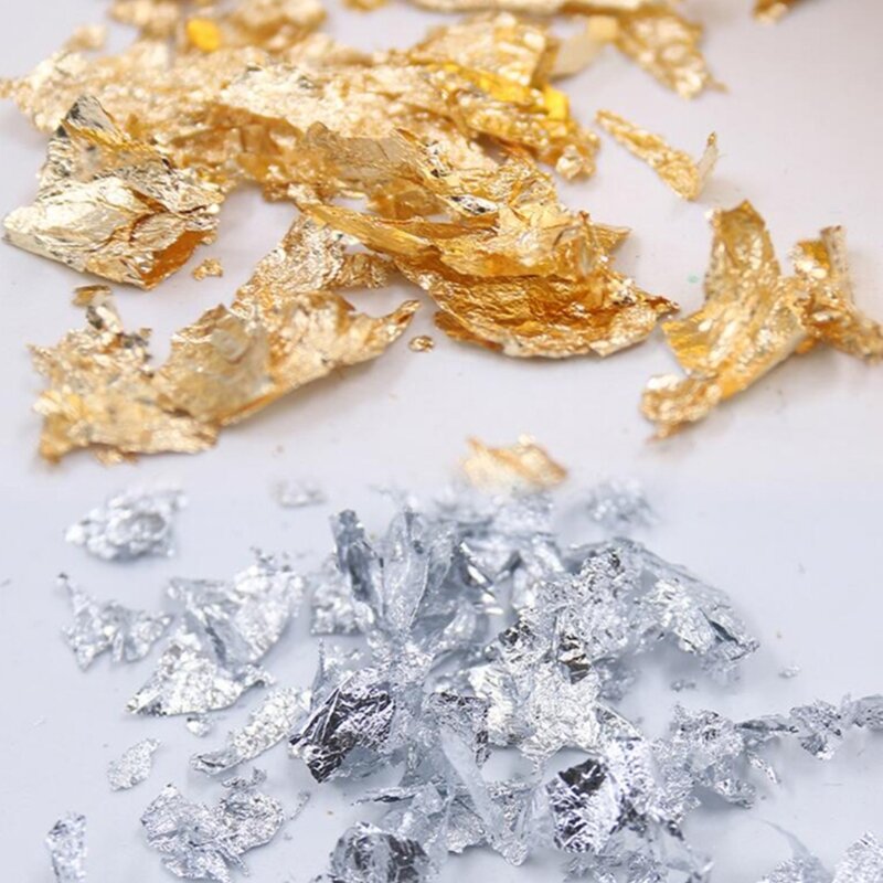 متعددة الأغراض ورقة الذهب تقشر صنع المجوهرات الاكسسوارات الذهب احباط الفن اللوحة