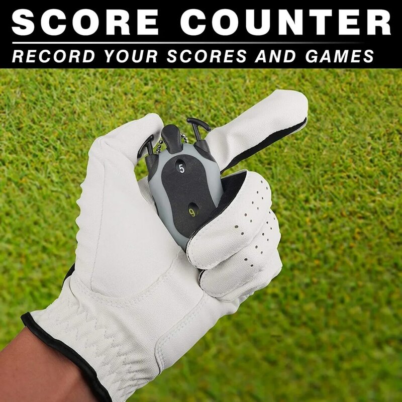 Deluxe Golf Accessoires Set (10 In 1) | Komen Golf Borstel, Golf Handdoek, Pitchfork, bal Liner,Score Teller, Golf Tees,Cap Clip En Ba