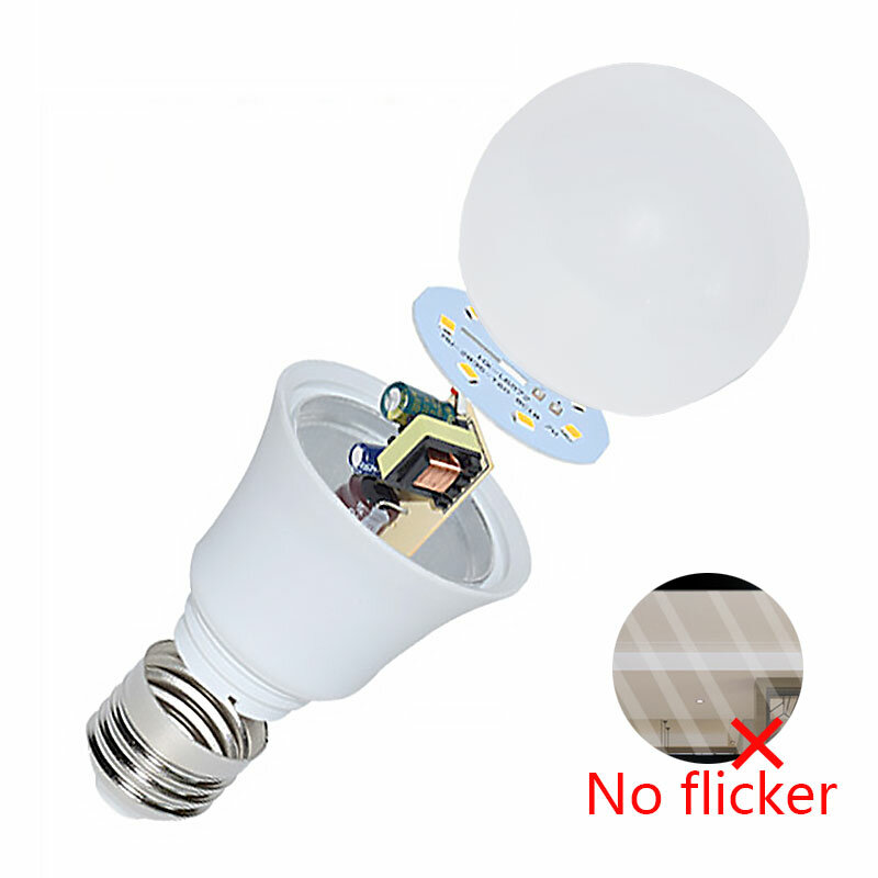 2pcs LED Bulb Lamps E27 E14 3W 6W 9W 12W 15W 18W 20W led Lampada  Cold Warm White Light  AC 220V 230V 240V Bombilla Spotlight