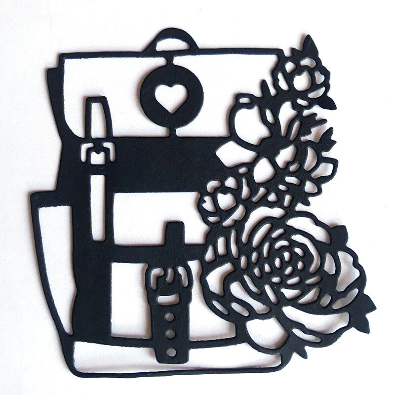 Torba na kwiaty Scrapbooking matryce do cięcia metalu szablony do Album DIY karta papierowa dekoracyjne Craft Die Cuts
