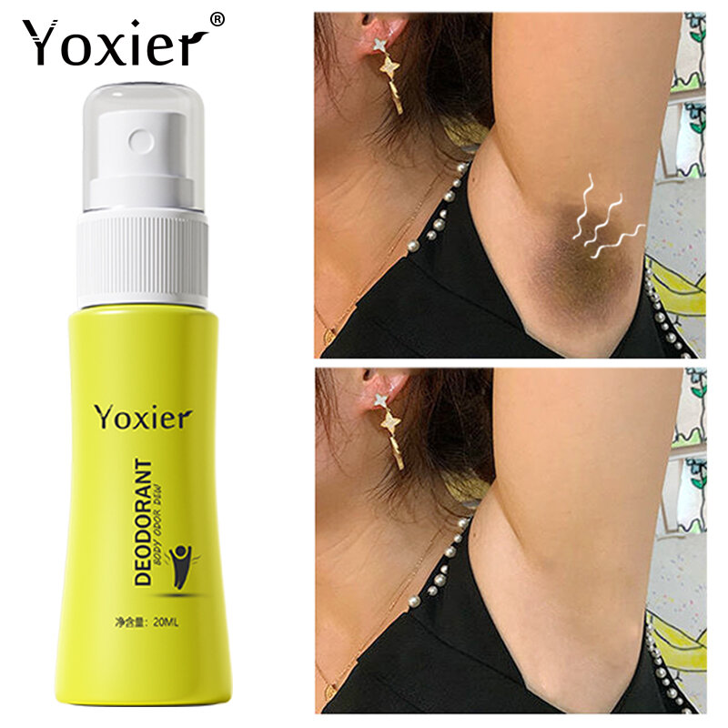 Deodorant Spray Antibacterial Non-sticky Sweat Armpit Odor Removal Underarm Deodorant Aloe Vera Lasting Aroma Unisex Body Care